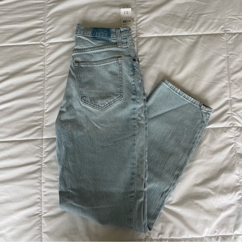 Abercrombie & Fitch Blue Straight Leg Jeans
